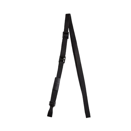 Workstation Plastic Hook No-Twist LanyardBlack WO202431